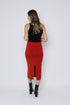 Erin-Luxe Fleece Midi Skirt